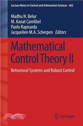 Mathematical Control Theory ― Behavioral Systems and Robust Control