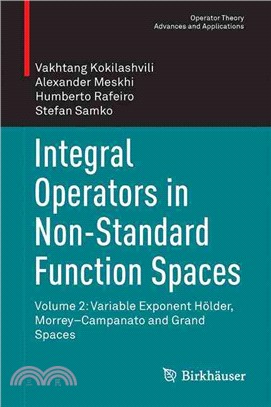 Integral Operators in Non-standard Function Spaces ― Variable Exponent H?千er, Morrey?mpanato and Grand Spaces