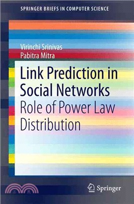 Link Prediction in Social Networks ― Role of Power Law Distribution