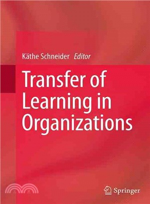 Transfer of Learning in Organizations