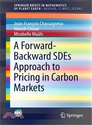 A Forward-backward Sdes Approach to Pricing in Carbon Markets