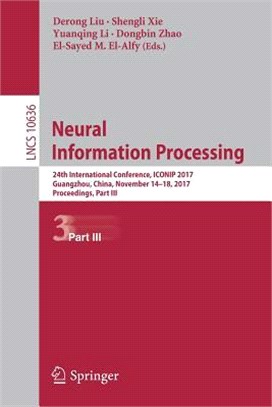 Neural Information Processing ― 24th International Conference, Iconip 2017, Guangzhou, China, November 14-18, 2017, Proceeding