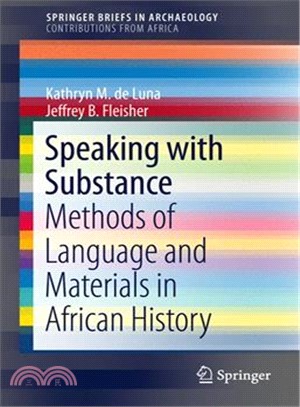 Speaking With Substance ― Methods of Language and Materials in African History