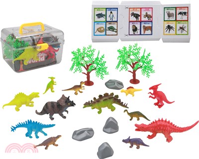 恐龍模型組（附收納盒）