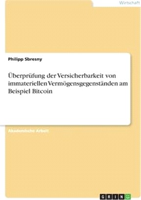 Überprüfung der Versicherbarkeit von immateriellen Vermögensgegenständen am Beispiel Bitcoin