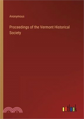 Proceedings of the Vermont Historical Society