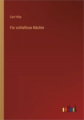 Für schlaflose Nächte