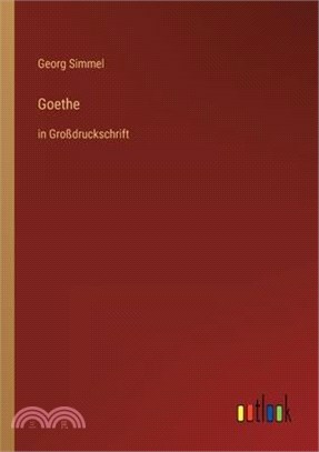 Goethe: in Großdruckschrift