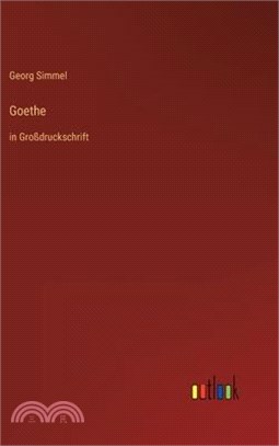Goethe: in Großdruckschrift