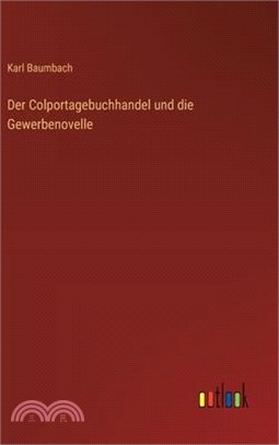 Der Colportagebuchhandel und die Gewerbenovelle