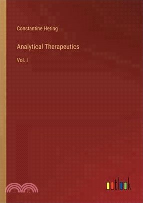Analytical Therapeutics: Vol. I