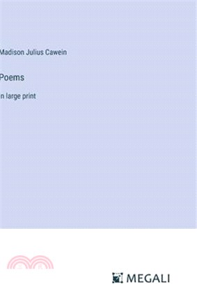 Poems: in large print