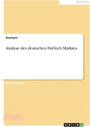 Analyse des deutschen FinTech Marktes