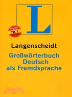 Langenscheidt GroBwörterbuch Deutsch als Fremdsprache