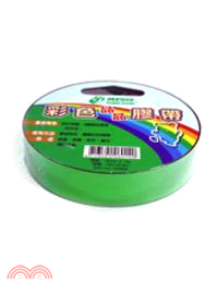 【北極熊】彩色晶晶膠帶18mm × 18Y-綠