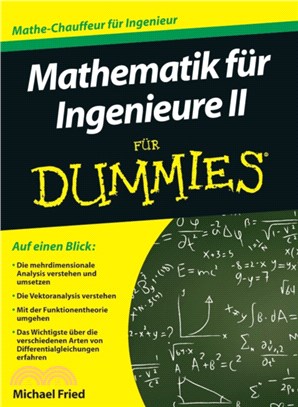 Mathematik fur Ingenieure II fur Dummies