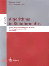 Algorithms in Bioinformatics—Second International Workshop, Wabi 2002, Rome, Italy, September 17-21, 2002 Proceedings