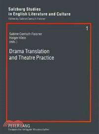 Drama Translation And Theatre Practice