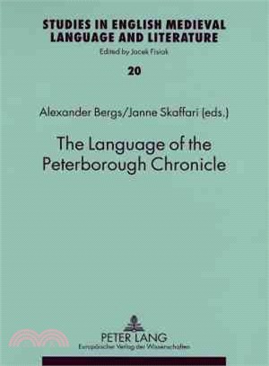 The Language of the Peterborough Chronicle