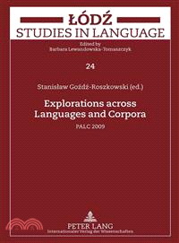 Explorations Across Languages and Corpora PALC 2009