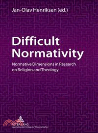 Difficult Normativity ─ Normative Dimensions in Research on Religion and Theology