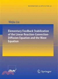 Elementary Feedback Stabilization of the Linear Reaction-Convection-Diffusion Equation and the Wave Equation