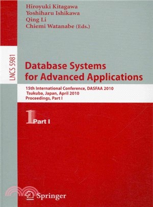 Database Systems for Advanced Applications ― 15th International Conference, Dasfaa 2010 Tsukuba, Japan, April 1-4, 2010 Proceedings