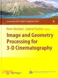 Image and Geometry Processing for 3-D Cinematography