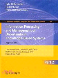 Information Processing and Management of Uncertainty in Knowledge-Based Systems