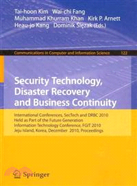 Security Technology, Disaster Recovery and Business Continuity