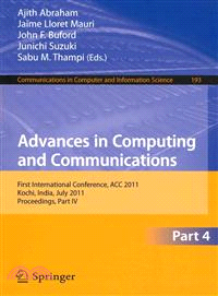 Advances in Computing and Communications