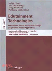 Edutainment Technologies. Educational Games and Virtual Reality/Augmented Reality Applications