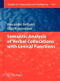 Semantic Analysis of Verbal Collocations With Lexical Functions