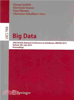 Big Data ― 29th British National Conference on Databases Bncod 2013