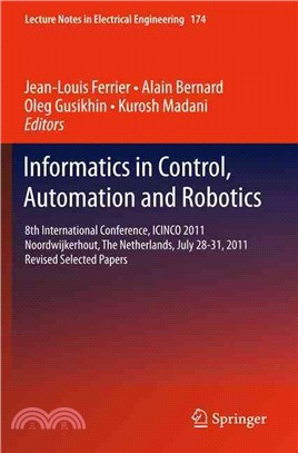 Informatics in Control, Automation and Robotics