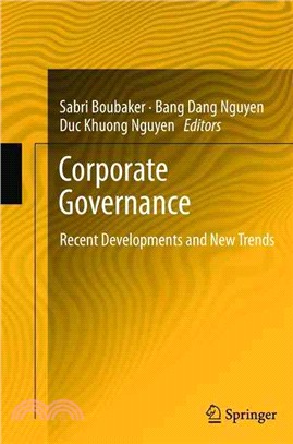 Corporate Governance ― Recent Developments and New Trends