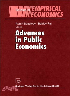 Advances in Public Economics