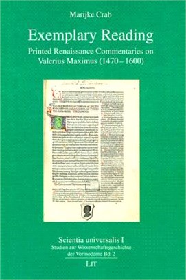 Exemplary Reading ─ Printed Renaissance Commentaries on Valerius Maximus 1470-1600