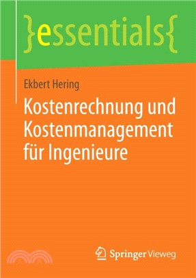 Kostenrechnung Und Kostenmanagement F r Ingenieure