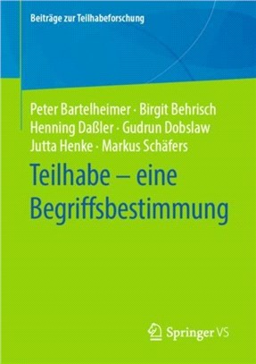 Teilhabe - eine Begriffsbestimmung