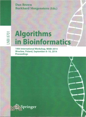 Algorithms in Bioinformatics ― 14th International Workshop, Wabi 2014, Wroclaw, Poland, September 8-10, 2014. Proceedings