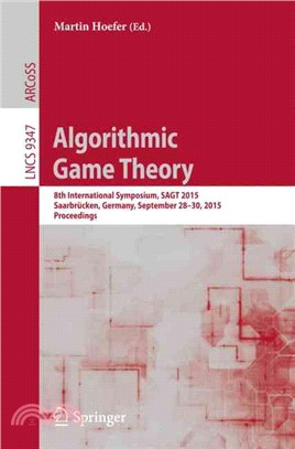 Algorithmic Game Theory ― 8th International Symposium, Sagt 2015