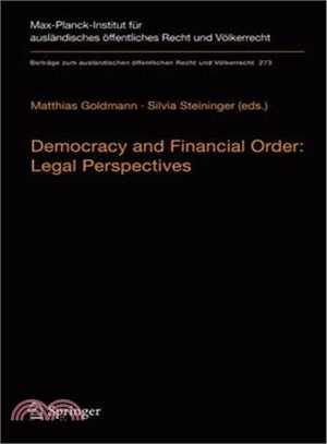 Democracy and financial orderlegal perspectives /