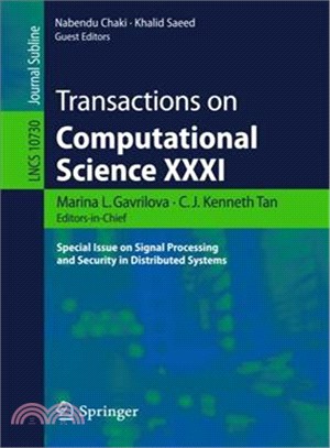Transactions on Computational Science ― Special Issue on Signal Processing and Security in Distributed Systems