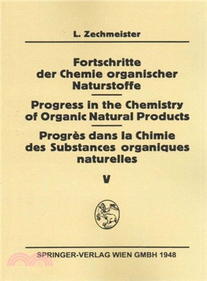 Fortschritte Der Chemie Organischer Naturstoffe / Progress in the Chemistry of Organic Natural Products / Progr??Dans La Chimie Des Substances Organiques Naturelles