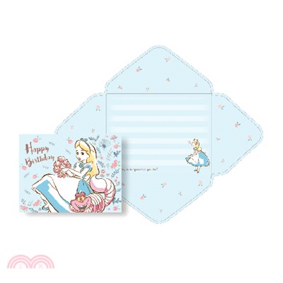 迪士尼 打包式卡片-愛麗絲