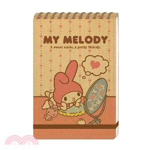 三麗鷗活頁筆記-方格A6(My Melody)