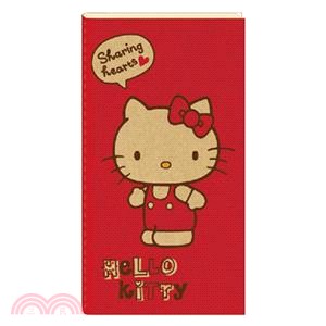 三麗鷗橫線筆記48K-Hello Kitty 紅