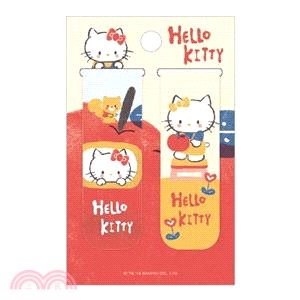 三麗鷗磁性書籤2入-Hello Kitty蘋果