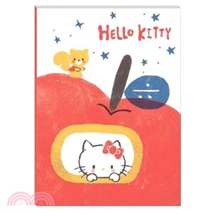 三麗鷗16K定頁筆記-Hello Kitty蘋果